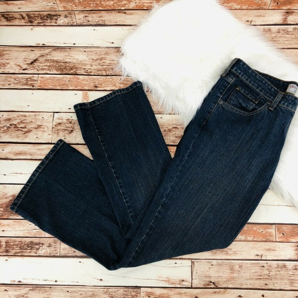 Levi's Stretch Low Rise Boot Cut Jeans Sz 12 Short